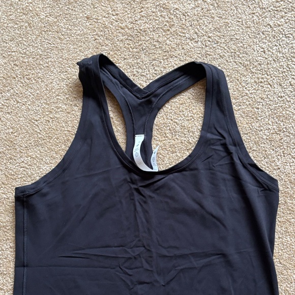 Lululemon Athletica Classic Black Tank Top size 16 NWT Cool racerback nulu - Picture 3 of 6